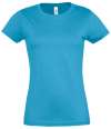 11502 Ladies Imperial SOL'S Ladies Imperial Heavy T-Shirt Aqua colour image